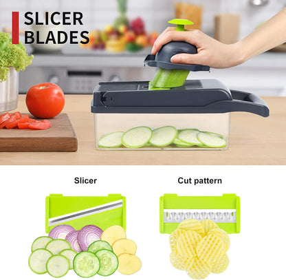 SliceMate™ 15 in 1 Vegetable Slicer