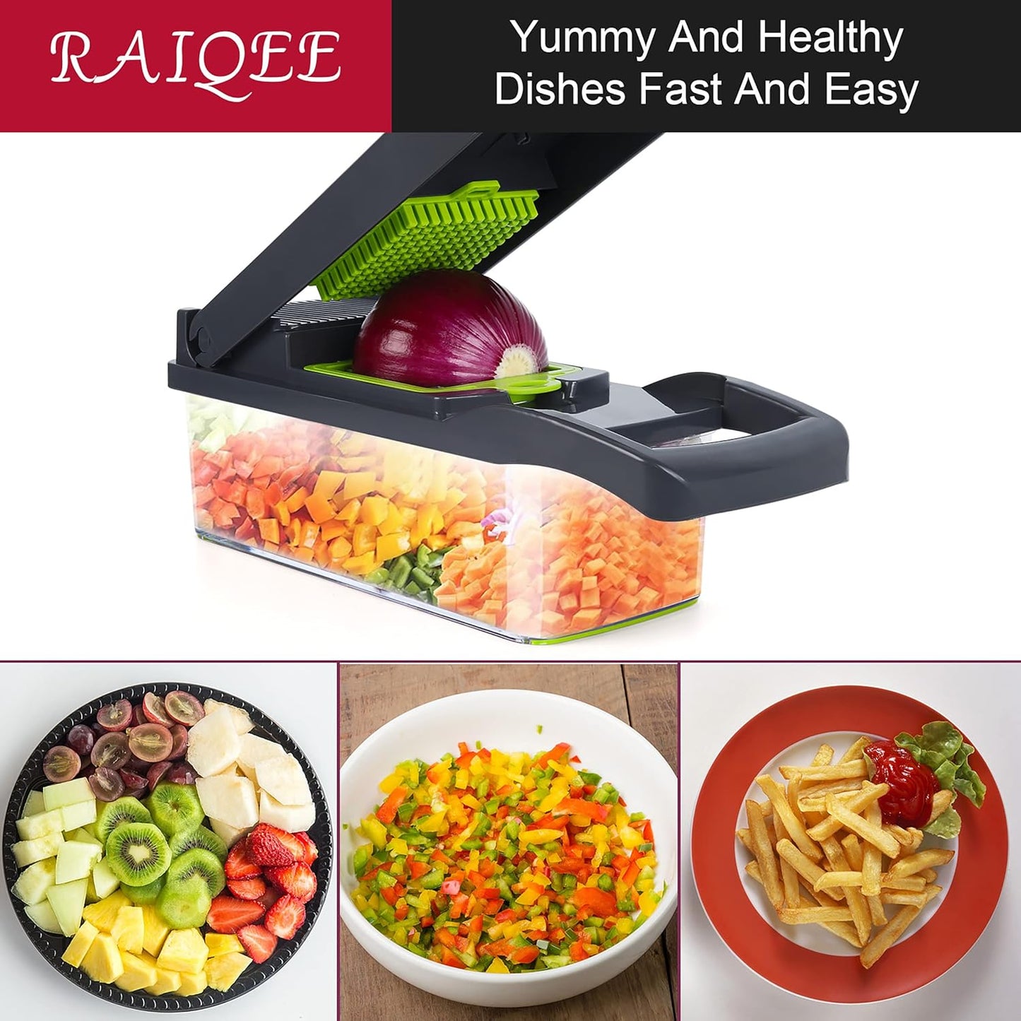 SliceMate™ 15 in 1 Vegetable Slicer