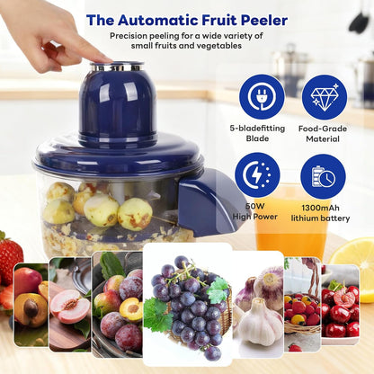 Rechargable Automatic Electric Peeler Machine