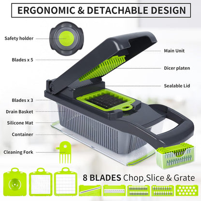 SliceMate™ 15 in 1 Vegetable Slicer