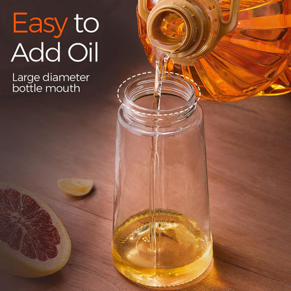 2-in-1 Oil Sprayer &  Dispenser  Jug