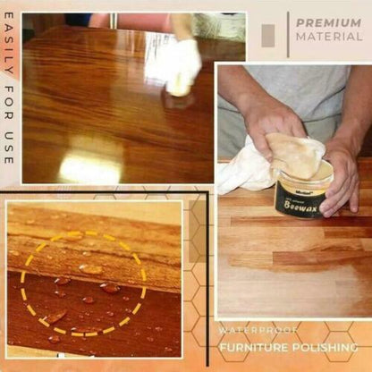 Mintiml Beewax — 100% Natural Wood Polish & Conditioner (Pack of 2)
