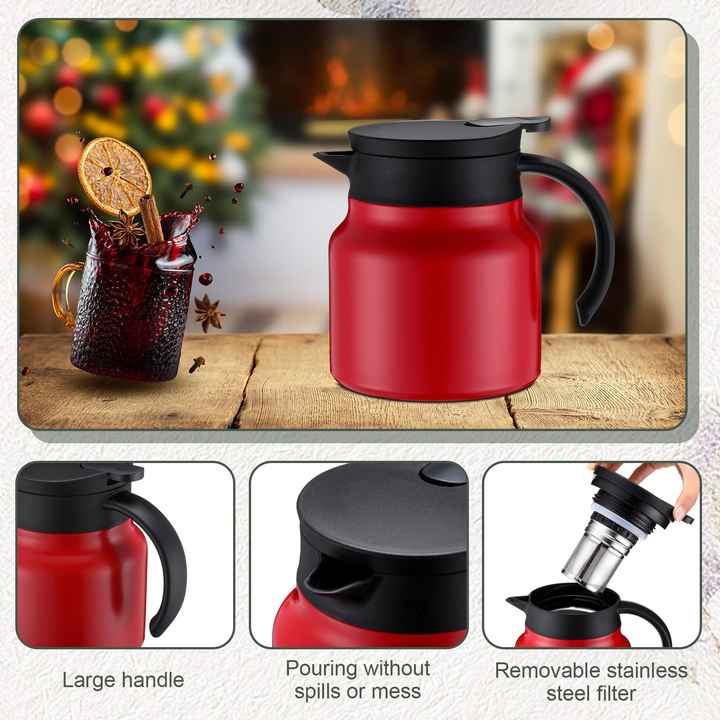 Imported Stainless Steel Teapot  Modern Design