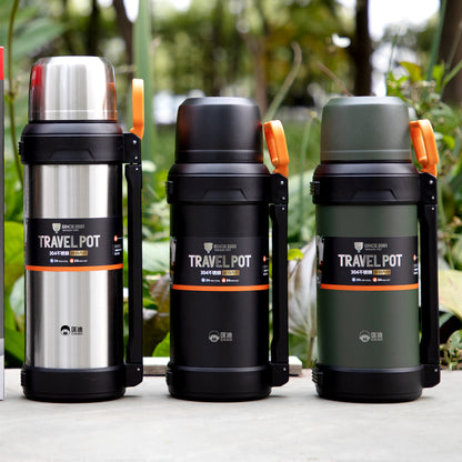D.KADI TRAVEL POT Stainless Steel Insulated Water Bottle 2.5 Liter