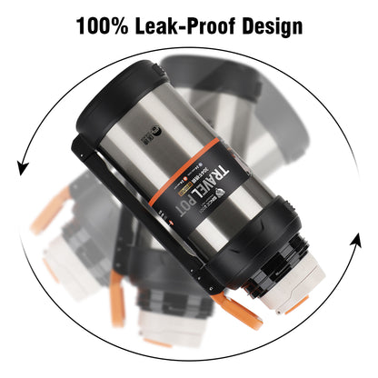 D.KADI TRAVEL POT Stainless Steel Insulated Water Bottle 2.5 Liter