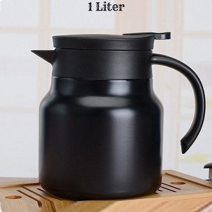 Imported Stainless Steel Teapot  Modern Design 1 Liter