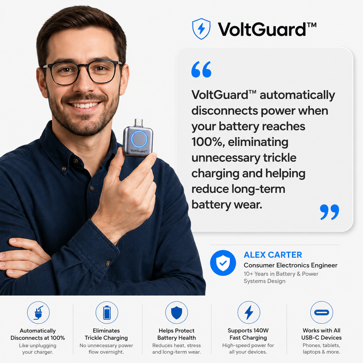 VoltGuard™ Auto Disconnect Adapter