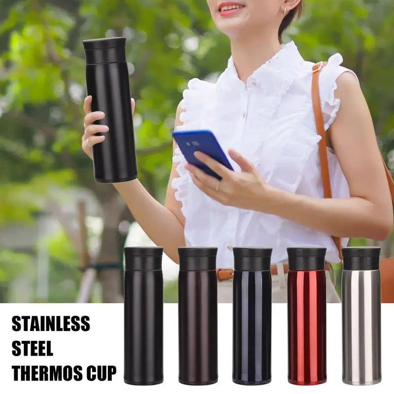 EliteTemp Stainless Steel Thermal Tea Bottle – Leak-Proof, Double Vacuum Insulation 500ml