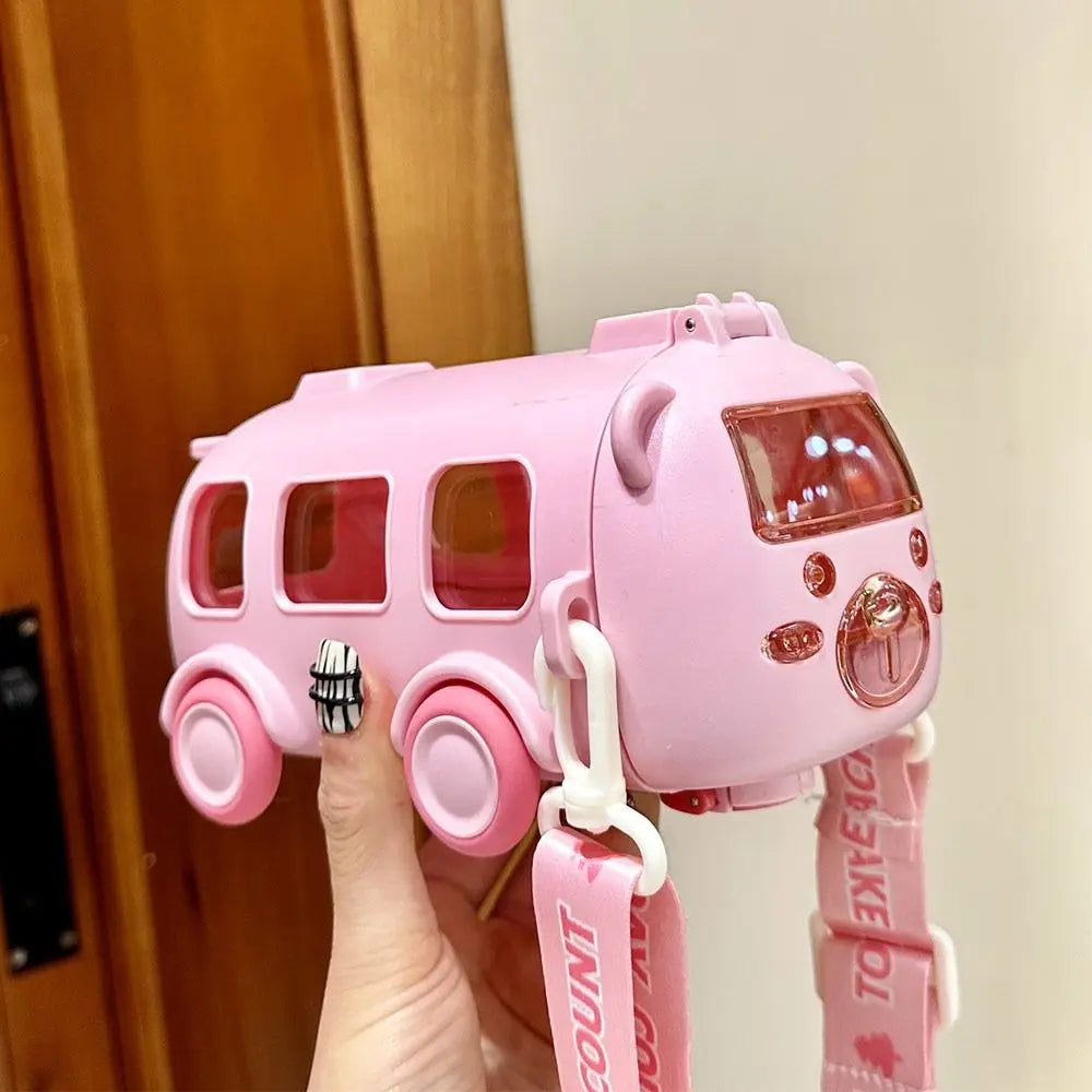 AdventureFlow Kids Bus-Style Water Bottle 500ml
