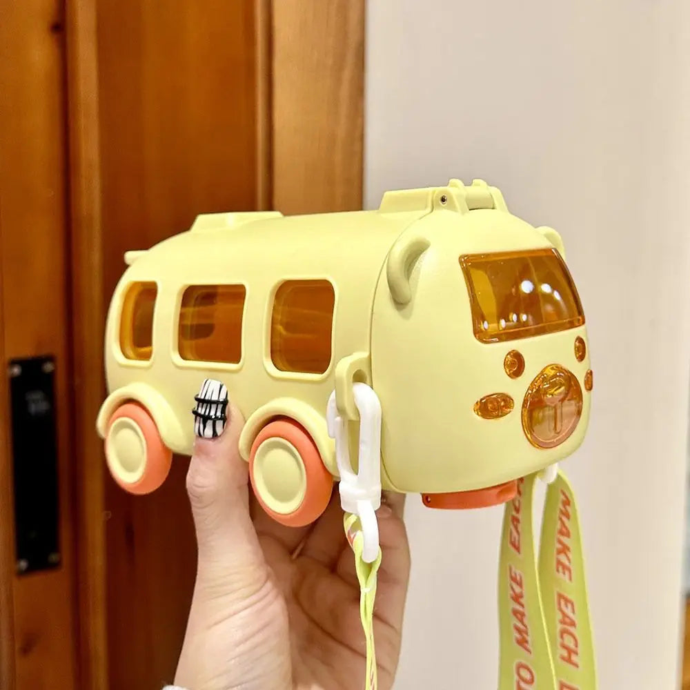 AdventureFlow Kids Bus-Style Water Bottle 500ml