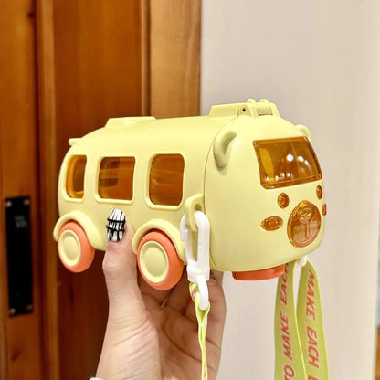 AdventureFlow Kids Bus-Style Water Bottle 500ml